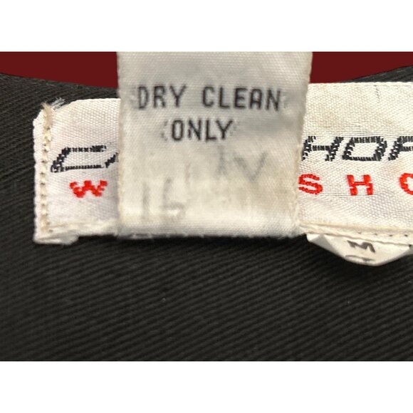 Vintage 1990s Carol Horn Patchwork Western Travel Vest Southwest Cowgirl Boho - Picture 7 of 7